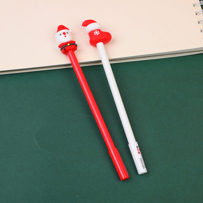 0Y8A0107 Στυλό Gel Άγιος Βασίλης - Μπλε - Image 1