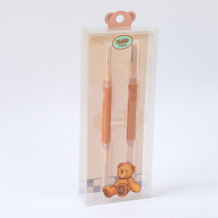 0Y8A0508 Τρίμερ φρυδιών διπλής άκρης σειράς TEDDY ISLAND - 2 τεμάχια - Image 1