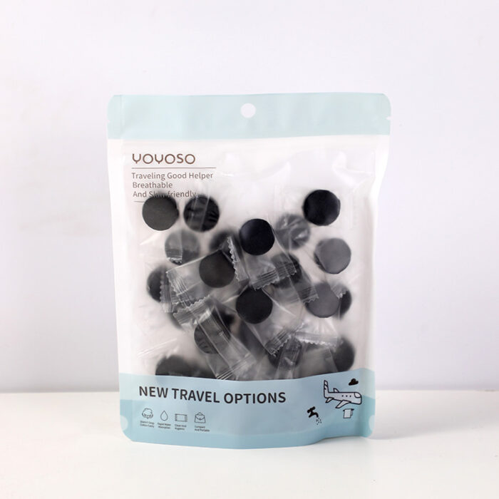 0Y8A1247 Συμπιεσμένες μάσκες προσώπου με άνθρακα μπαμπού – 40 τεμάχια - Image 1