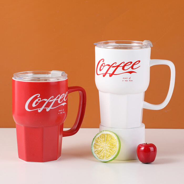 0Y8A2391 Απλό κεραμικό φλιτζάνι καφέ - 500ml - Image 1