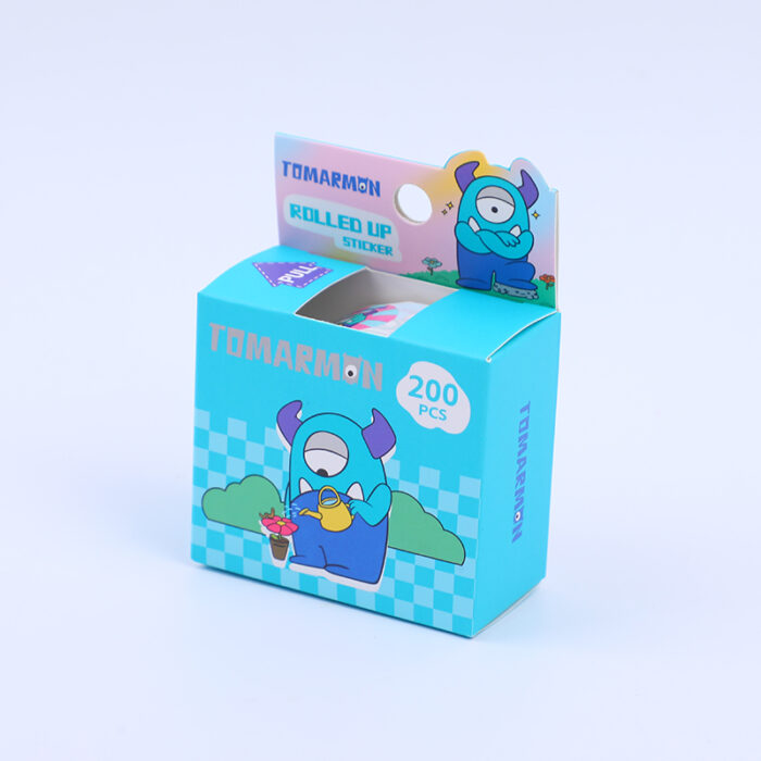 0Y8A4465 Σετ αυτοκόλλητων TOMARMON σειράς - πορτοκαλί και πράσινο - Image 1