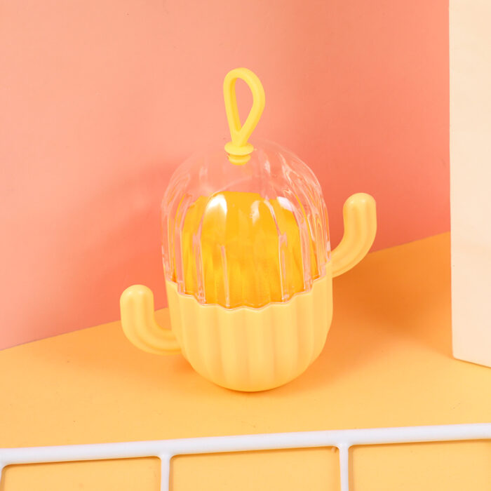 0Y8A5138 Σφουγγάρι μακιγιάζ ομορφιάς Cactus - κίτρινο - Image 1