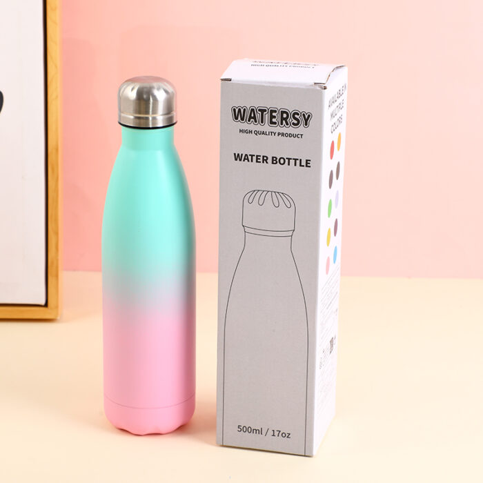 0Y8A8695 Θερμός διπλού τοιχώματος από ανοξείδωτο ατσάλι 304 – εντυπωσιακό ροζ ombre - Image 1