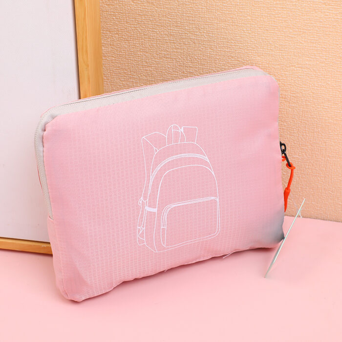 0Y8A9952 Σακίδιο Πλάτης – Αναδιπλούμενο, Ροζ - Image 1