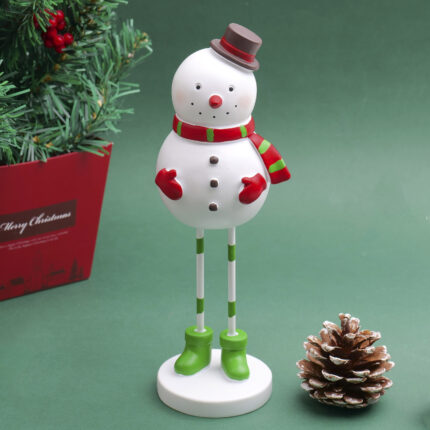 Christmas Series- Στολίδι Χιονάνθρωπος με Μακριά Πόδια