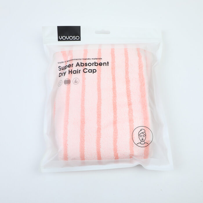 2L3A0274 Σκουφάκι στεγνώματος μαλλιών με ρίγες - Image 1