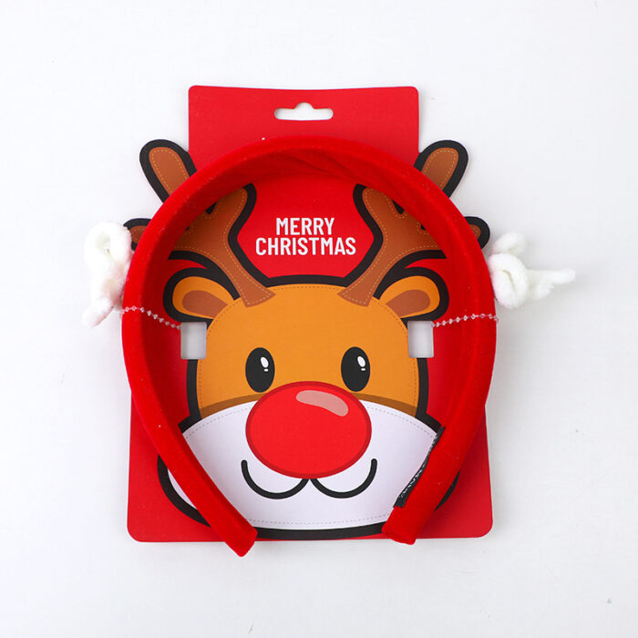 2L3A0353 Christmas series υφασμάτινη κορδέλα μαλλιών-1 - Image 1