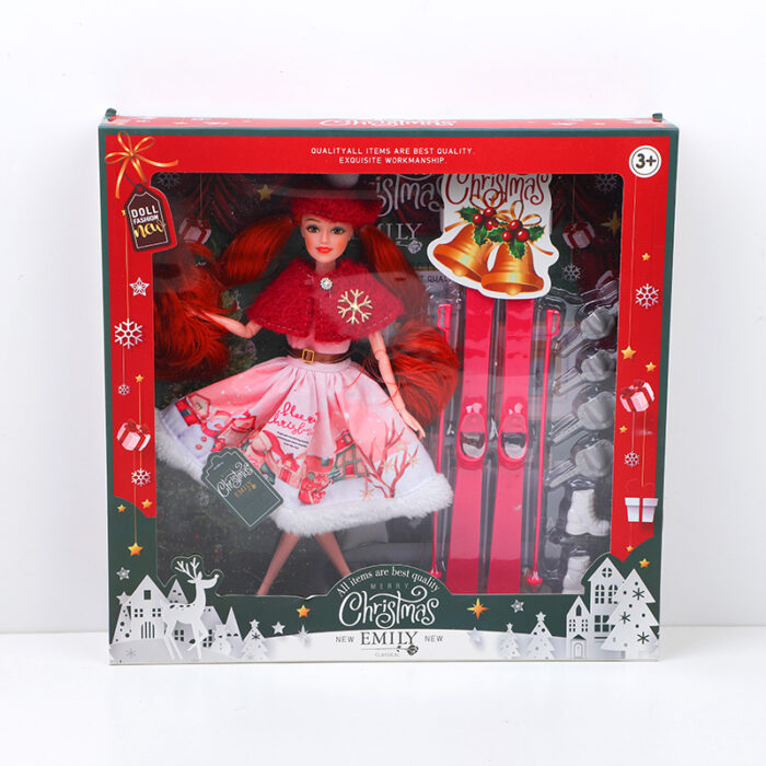 2L3A0628 QJ180A Σετ κούκλας με αρθρώσεις Χριστουγεννιάτικης σειράς (11,5 ιντσών) QJ180A - Image 1