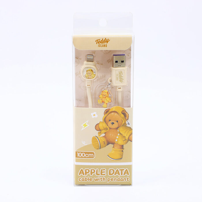2L3A0964 TEDDY ISLAND Καλώδιο USB Type-C με Διακοσμητικό – A Style – SJ-007 - Image 1