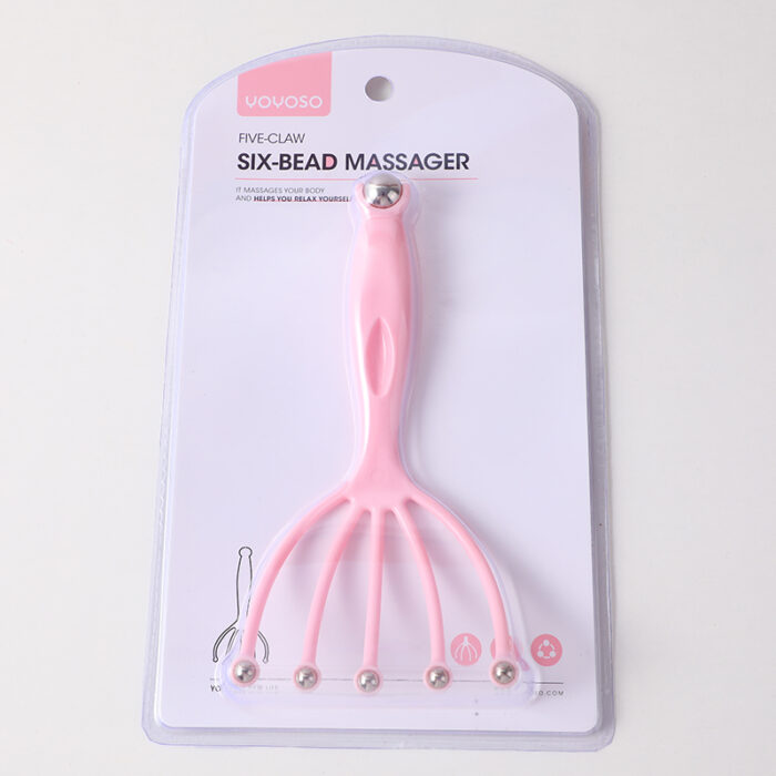 2L3A1359 Μασάζ με πέντε νύχια και έξι χάντρες - ροζ - Image 1
