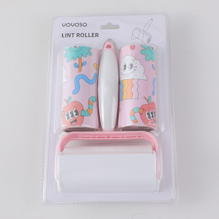 2L3A2793 Ρολό καθαρισμού Ρούχων με κάλυμμα λουλούδια x3 τεμ. - Image 1