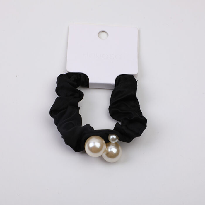 2L3A3081 Μοντέρνο Λαστιχάκι Μαλλιών με Μαργαριτάρι - Image 1