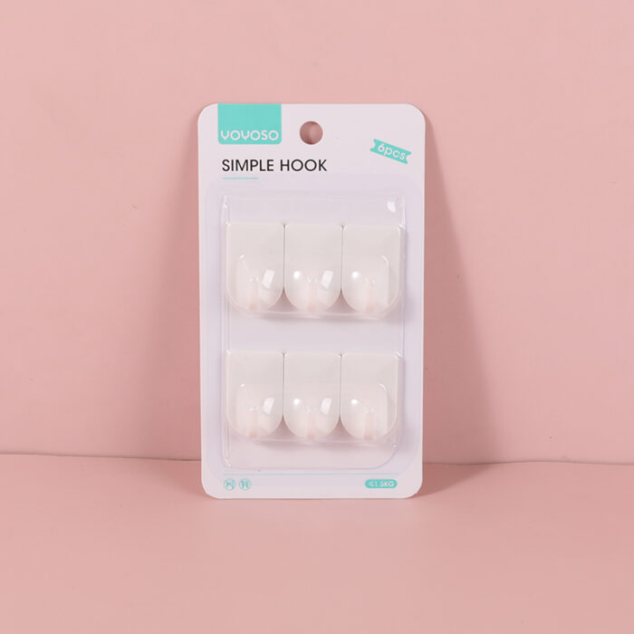 2L3A5380 Απλός μικρός γάντζος σε σχήμα U 6 τεμάχια. - Image 1