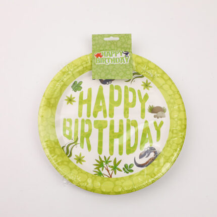 Δεινόσαυρος - Χάρτινο πιάτο 7 ιντσών 12 τεμ