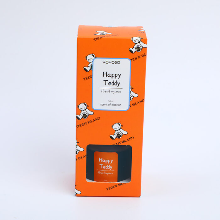 2L3A7570 TEDDY ISLAND Αρωματικό Χώρου με Sticks – Rich Fragrance Ebony 50ml - Image 1