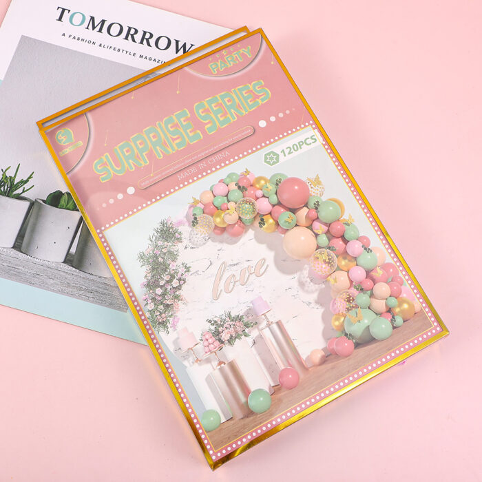 2L3A8454 Σετ μπαλόνια για πάρτι σε σχήμα κουτιού σε σχήμα Τ - Image 1