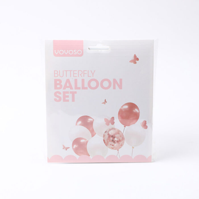 2L3A8492 Σετ μπαλόνια για κουρτίνα πόρτας σε ροζ χρυσό - Party Series - 4 τεμάχια - Image 1