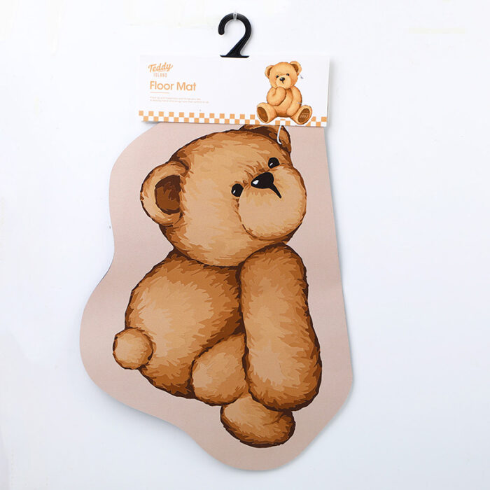 2L3A8785 Πατάκι μπάνιου σειράς TEDDY ISLAND 001-χακί - Image 1