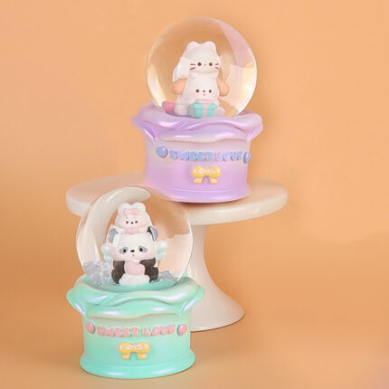 Good Friends Series Κρυστάλλινη Μπάλα με Φως – Συμπεριλαμβάνονται Μπαταρίες – 45#