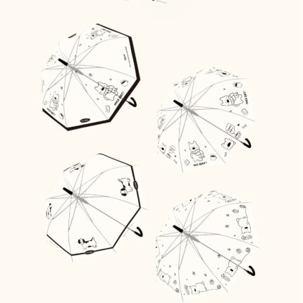 Graffiti – Κλασική Ομπρέλα με Κουτάβι