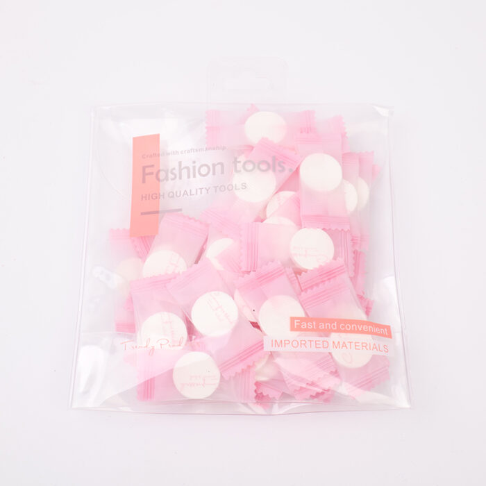 P1011431 Συμπιεσμένες μάσκες προσώπου από μετάξι – 50 τεμάχια - Image 1