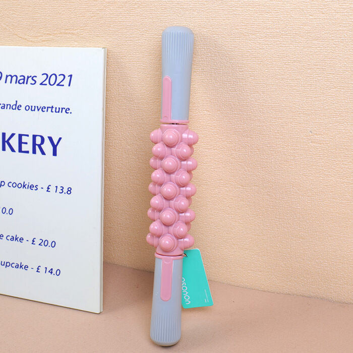 P1013539 Ροζ κύλινδρος μασάζ Γιόγκα - Image 1