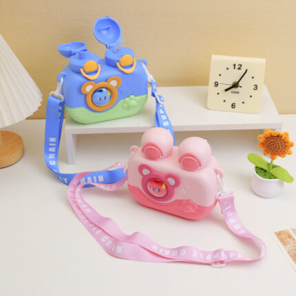 Παιδικό διπλό πλαστικό παγούρι κινουμένων σχεδίων - 700ml