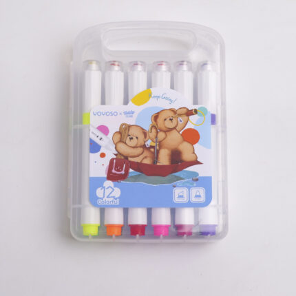 TEDDY ISLAND Series Νέου Στυλ Στυλό Νερομπογιάς – 12 Τεμ