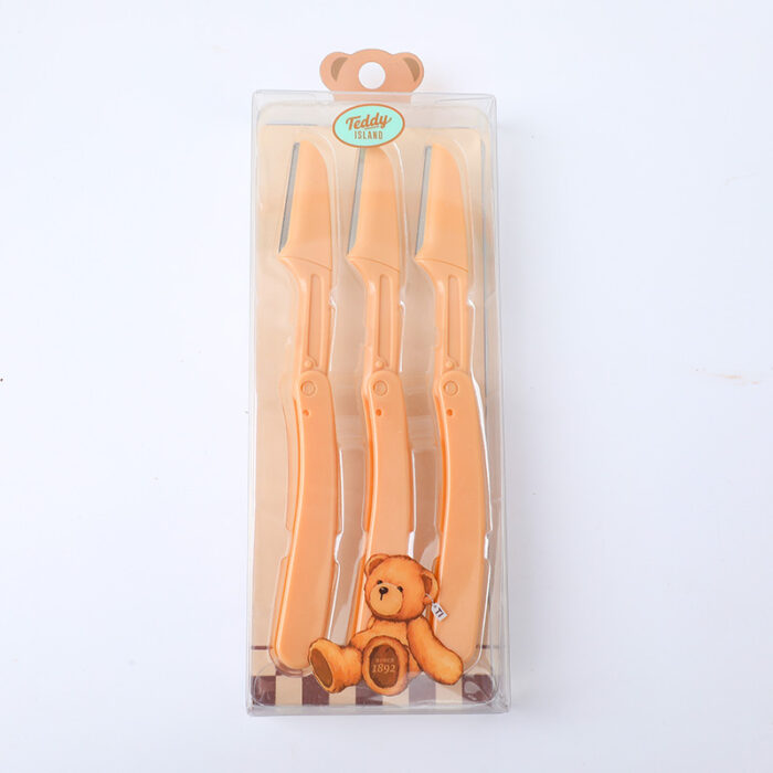 0Y8A0510 Μεγάλο πτυσσόμενο τρίμερ φρυδιών σειράς TEDDY ISLAND - 3 τεμάχια - Image 1