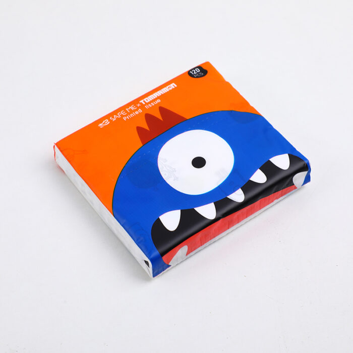 0Y8A1845 TOMARMON Χαρτομάντιλο προσώπου με εκτύπωση σειράς (μονή συσκευασία) - Image 1