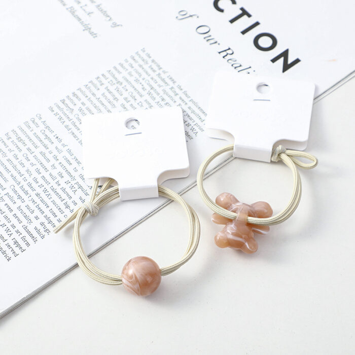 0Y8A4805 Λαστιχάκια Μαλλιών – Brown Bear - Image 1