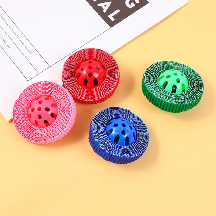 0Y8A4950 Χρωματιστή πλαστική μπάλα για γάτες - Image 1