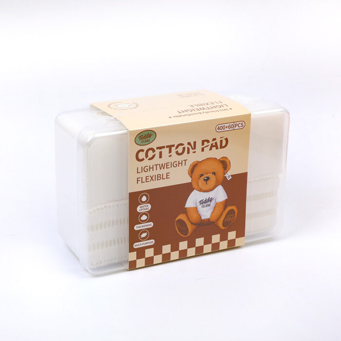 2L3A1082 Πολλαπλών χρήσεων βαμβάκι σειράς TEDDY ISLAND (400 τεμάχια + 60 τεμάχια) - Image 1