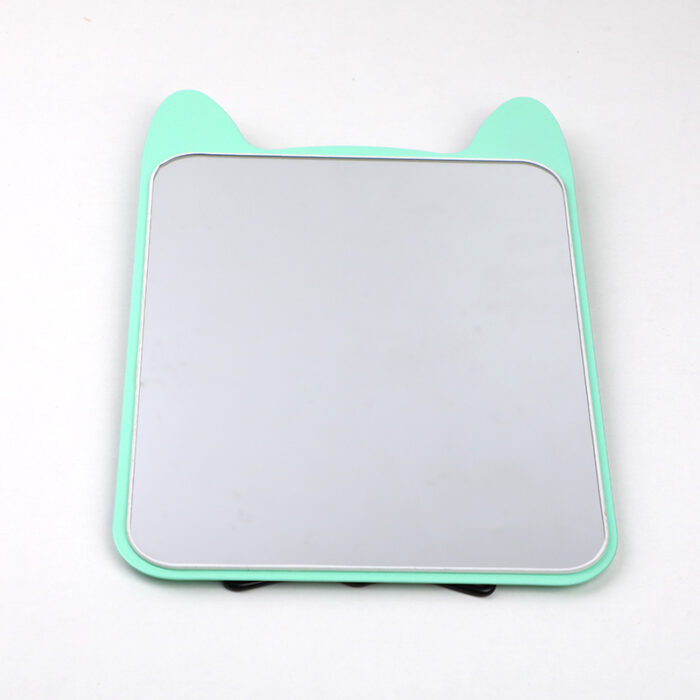 2L3A4419 Μεγάλος επιτραπέζιος καθρέφτης καλλυντικών σε στυλ INS με αυτάκια γάτας - Image 1