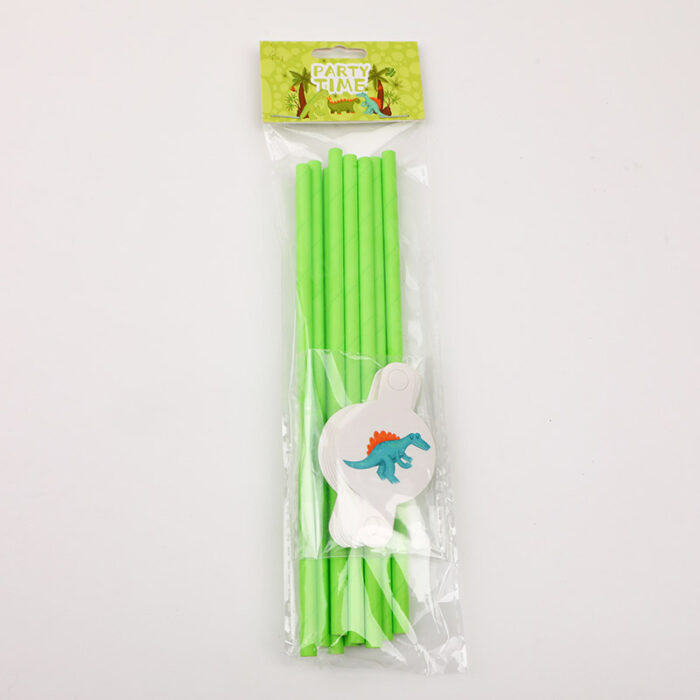 2L3A6905 Δεινόσαυρος - Καλαμάκια 10 τεμ - Image 1