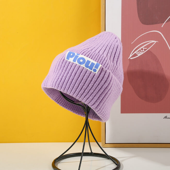 3X2A5720 Μοντέρνος Σκούφος PIOU – Μωβ - Image 1