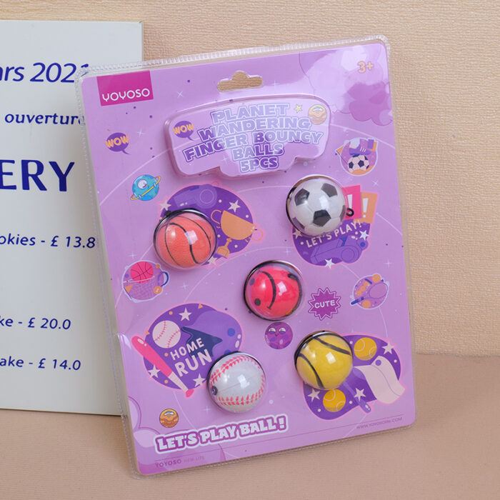 P1013543 KQ-5275-4 KQ-5275-4 μπάλες που αναπηδούν 5 τεμάχια - Image 1