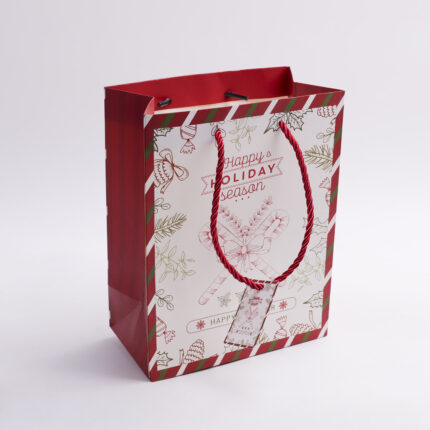 Christmas Series- Μεσαίου μεγέθους σακούλα δώρου Walking Cane