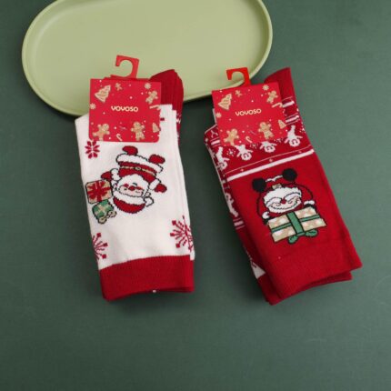 Χριστουγεννιάτικες κάλτσες μέχρι τη μέση της γάμπας (Συσκευασία δύο ζευγών) - 20