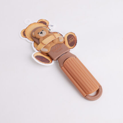 Σειρά TEDDY ISLAND - Πτυσσόμενη τετράγωνη χτένα με καθρέφτη