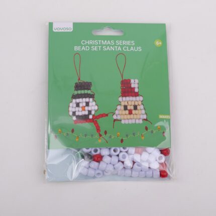 DIY Christmas Series- Σετ χαντρών για κατασκευή άγιου Βασίλη